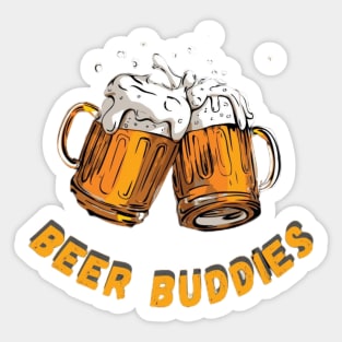 Beer Buddies Sticker